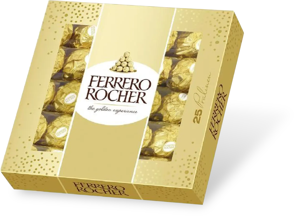 Pro-Inter | Ferrero Rocher 312g | La boite de 25 bouchées 