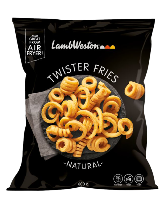 Pro-Inter | LambWeston 600g | Frites Twister Natures Pro-Inter | LambWeston 600g | Frites Twister Natures