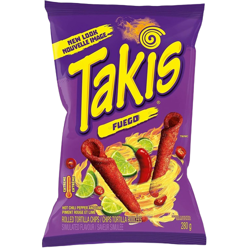 Pro-Inter | Takis 92.3g | Chips Snack Fuego 