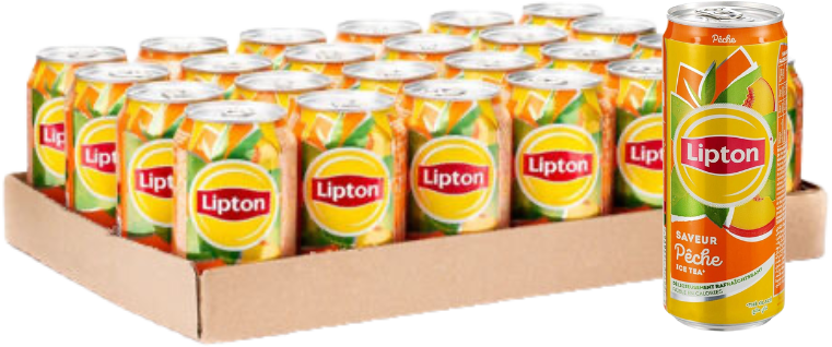 Pro-Inter | Lipton 24x33cl | Ice Tea Pêche 