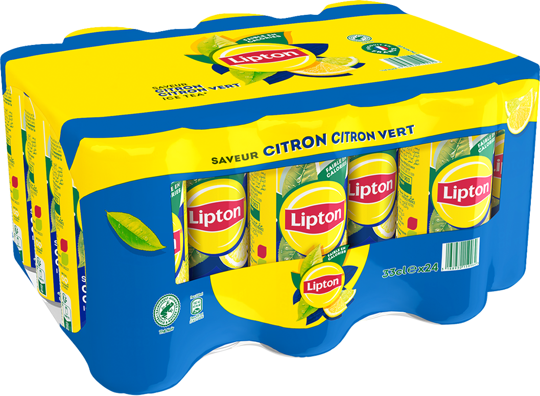 Pro-Inter | Lipton 24x33cl | Ice-Tea Citron/Citron Vert 