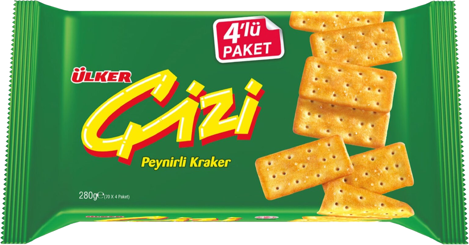 Pro-Inter | Ulker 4x70g | Cracker fromage cizi  